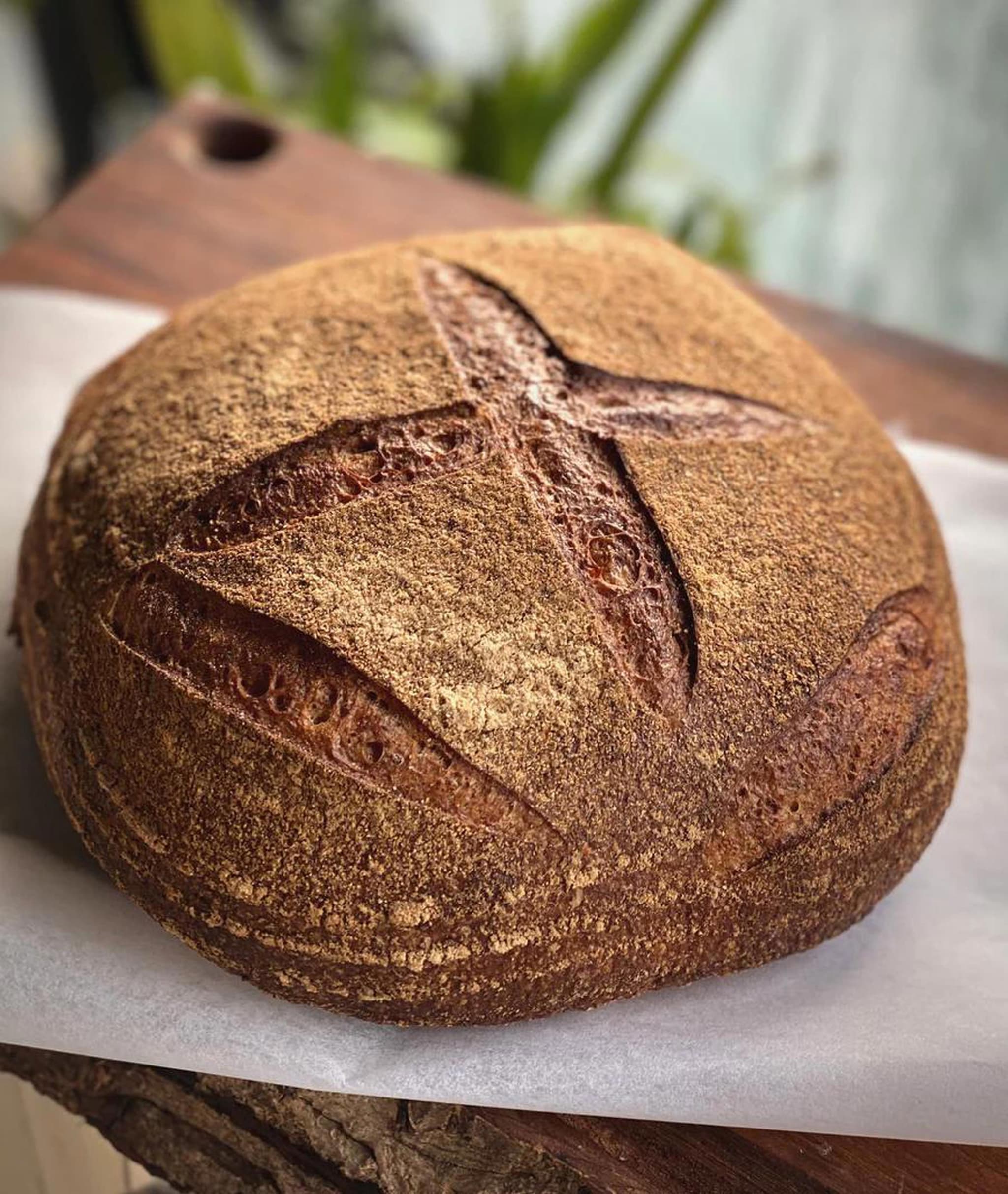 Wholewheat Sourdough Bread - Small Loaf