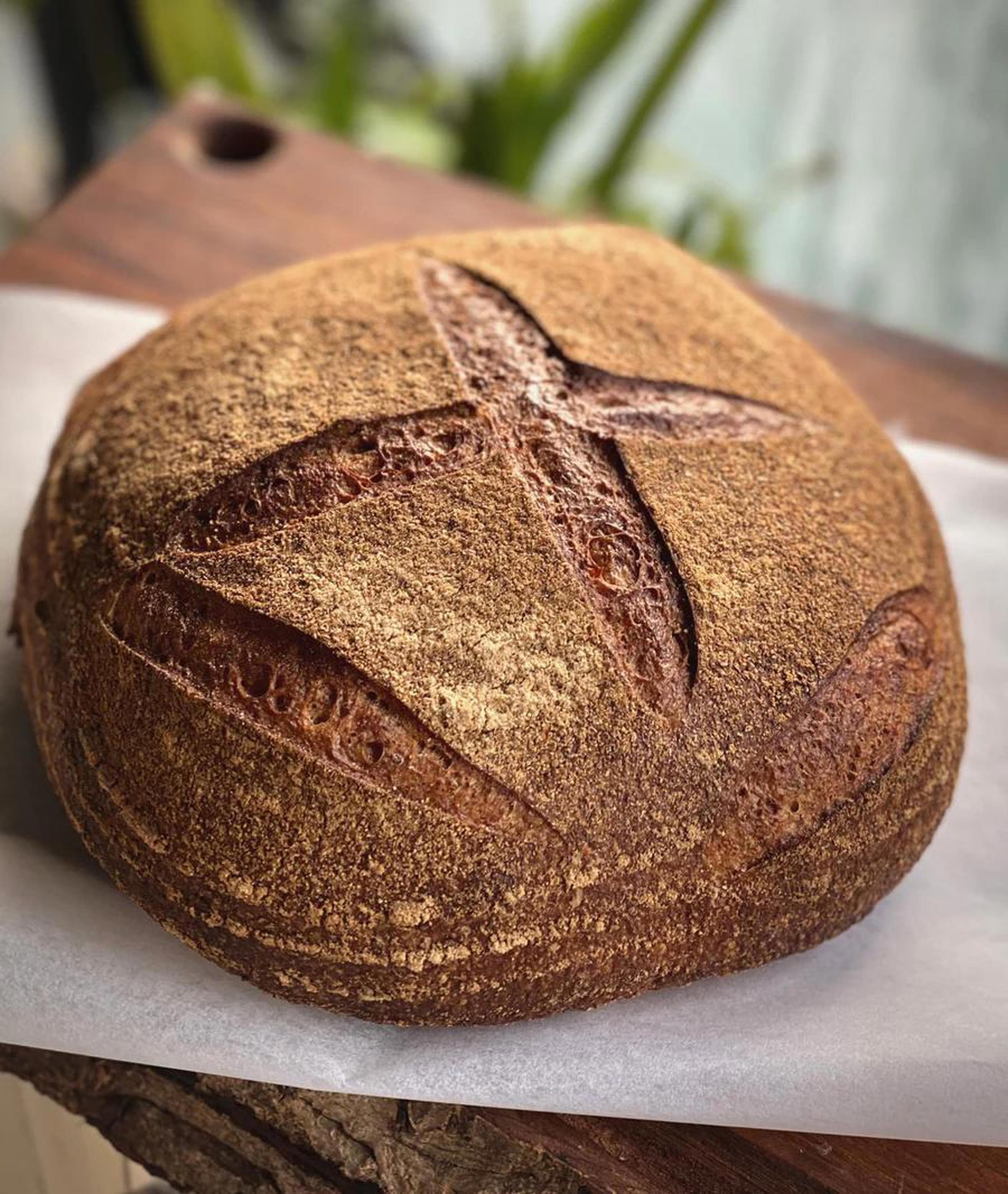 Wholewheat Sourdough Bread - Half Loaf